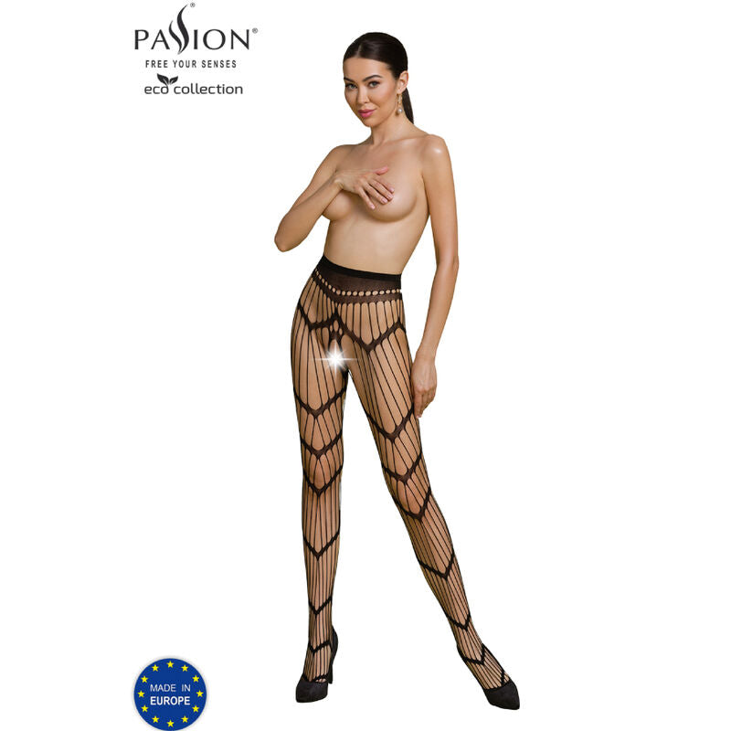 PASSION - ECO COLLECTION BODYSTOCKING ECO S006 ROJO