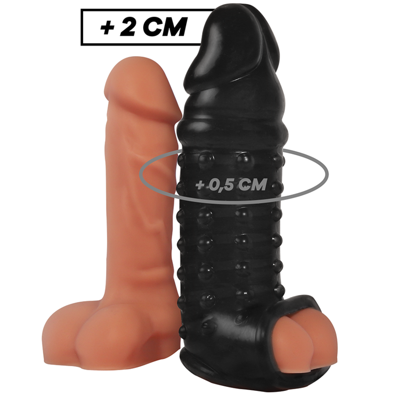 VIRILXL - EXTENSION Y FUNDA DE PENE V11 NEGRO