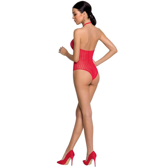 PASSION - WOMAN BS088 BODYSTOCKING NEGRO TALLA ÚNICA