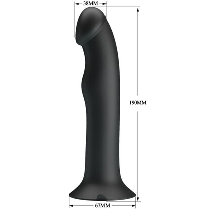 PRETTY LOVE - MURRAY VIBRADOR Y SUCCIONADOR DE CLÍTORIS NEGRO