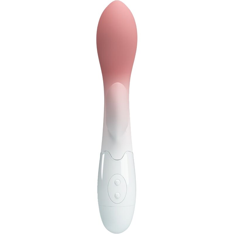 PRETTY LOVE - BRIGHTY VIBRADOR PUNTO G + ESTIMULADOR CLÍTORIS 30 VIBRACIONES ROSA