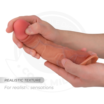 COCK MILLER - DILDO HIPERREALÍSTICO CON VENTOSA Y THRUSTING CON CONTROL REMOTO 19,5 CM