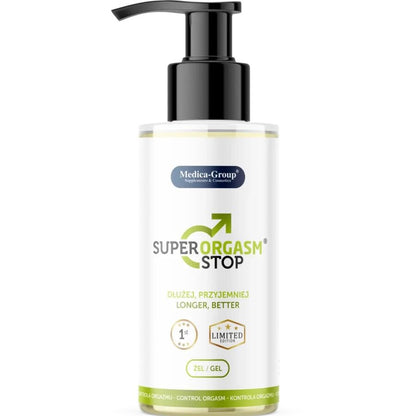 MEDICA GROUP - SÚPER ORGASM STOP GEL ÍNTIMO PARA HOMBRE 150 ML
