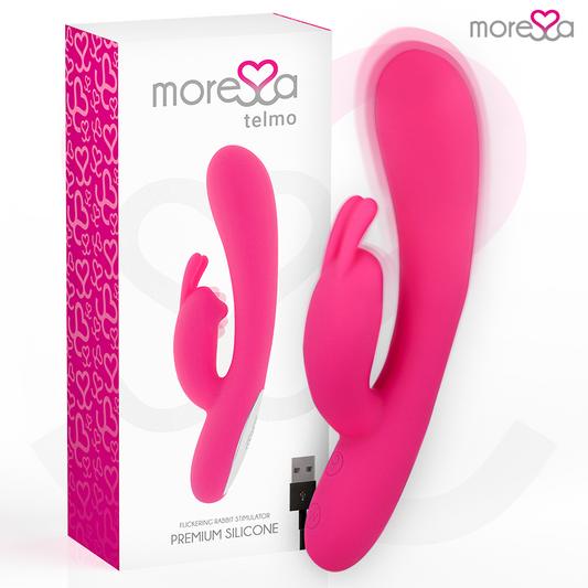 MORESSA - TELMO TICKLING CLITORIAL PREMIUM SILICONE RECARGABLE