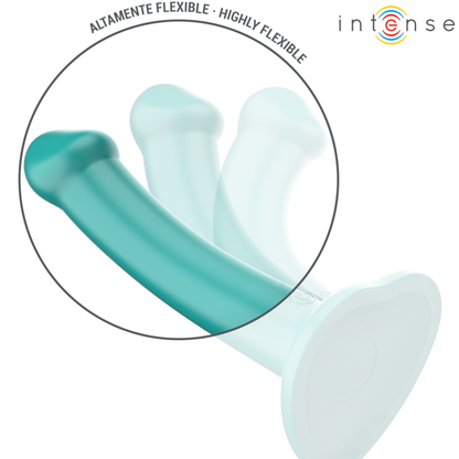 INTENSE - KATIE VIBRADOR CON VENTOSA 10 VIBRACIONES AZUL OSCURO CONTROL REMOTO
