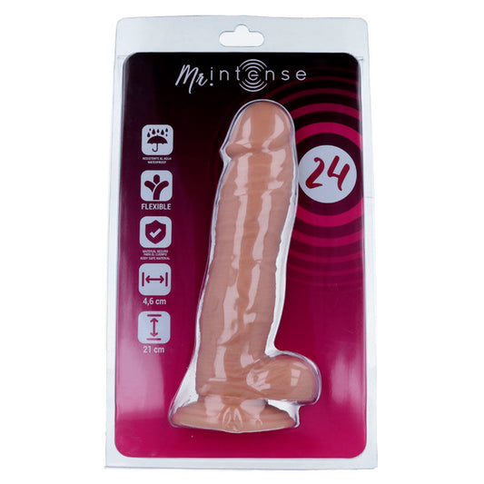 MR INTENSE - 24 PENE REALÍSTICO 21 CM -O- 4.6 CM