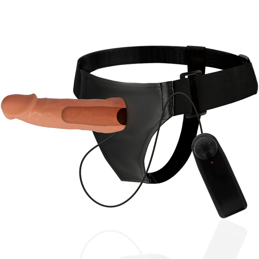 HARNESS ATTRACTION - ARNÉS  HUECO WILLIAN CON VIBRADOR 17 CM -O- 4.5 CM